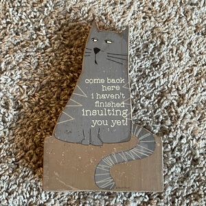 Primitives by Kathy Cat Sign